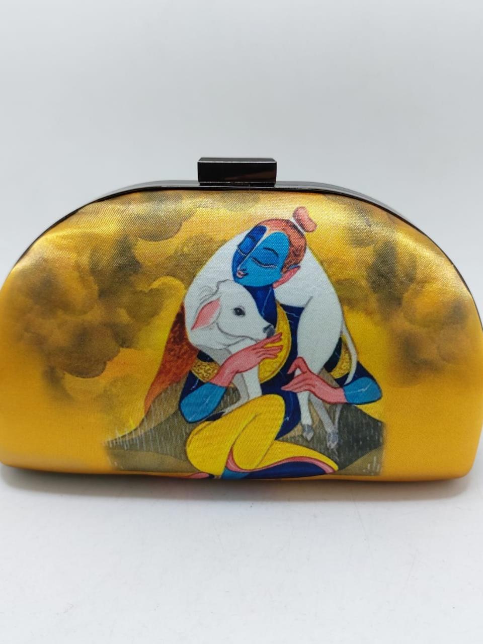 yellow polyester purse - 17825528 - Standard Image - 1