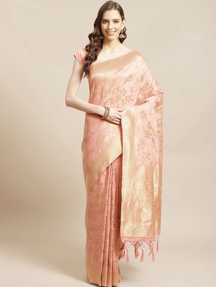  jacquard banarasi saree with blouse