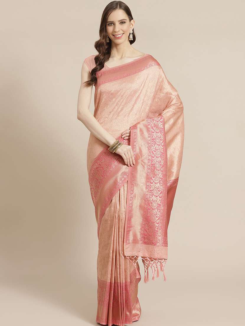 jacquard banarasi saree with blouse