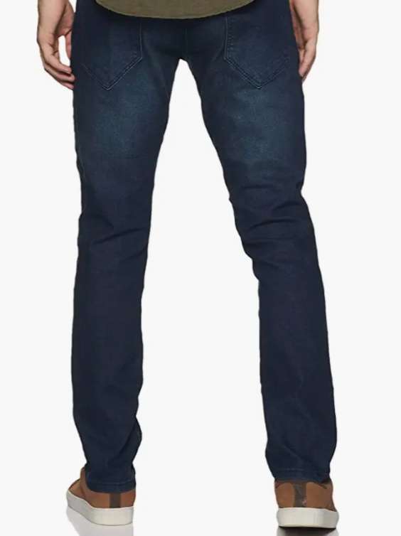 navyblue denim jeans - 17826945 -  Standard Image - 1