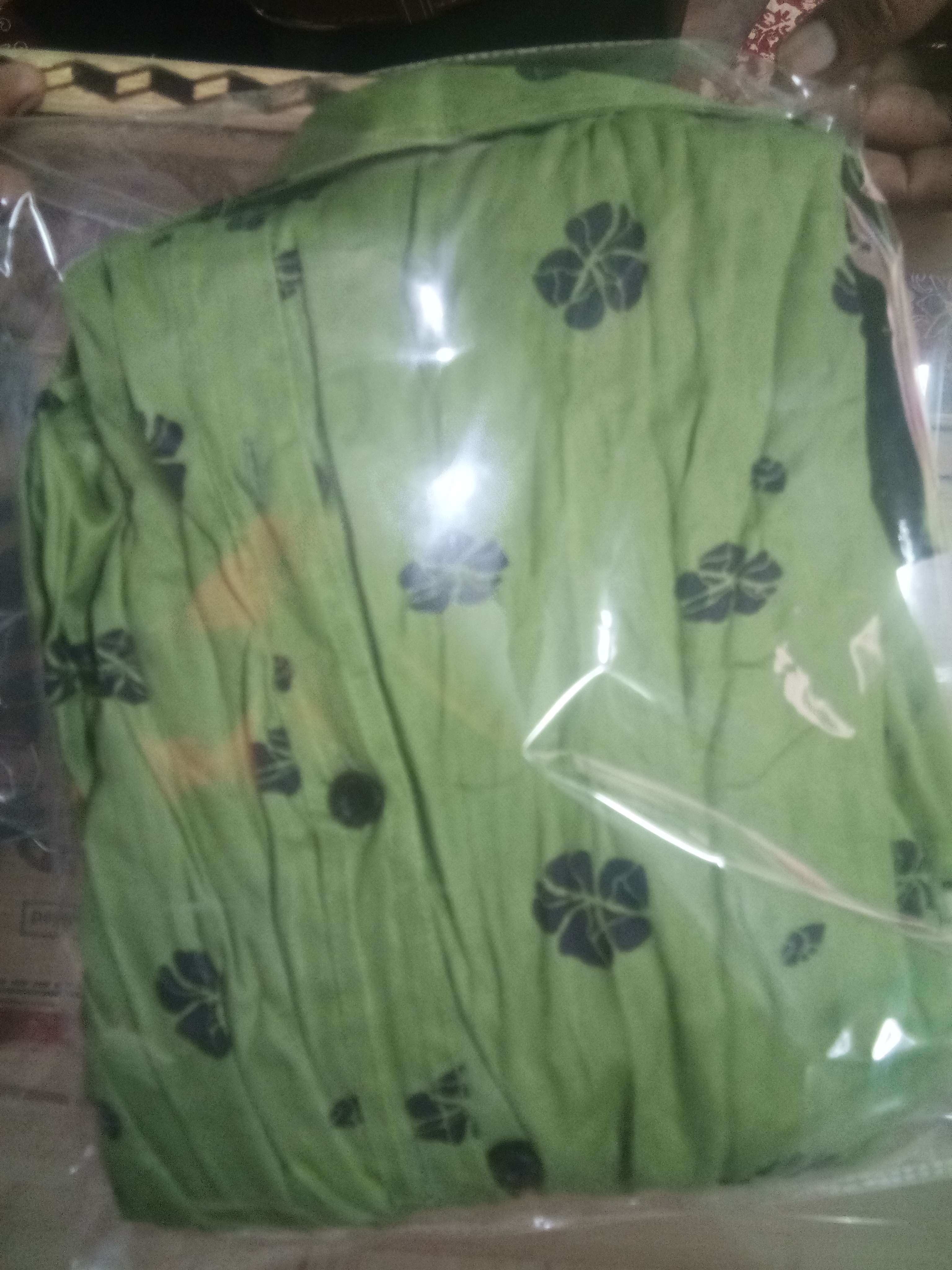 green cotton shirt - 17827893 -  Standard Image - 1