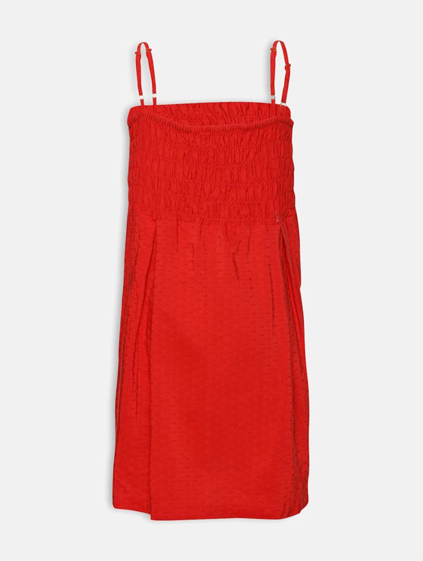 girls square neck sleeveless frock - 17829153 - Standard Image - 1