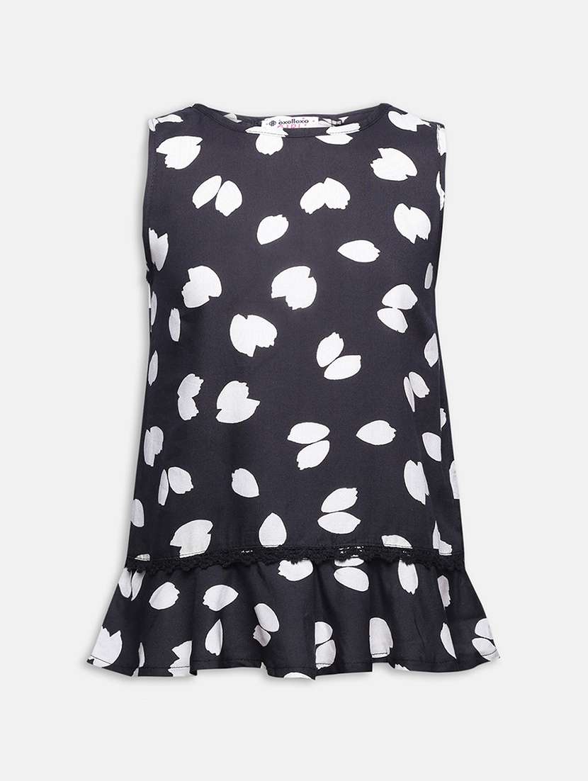 girls crew neck top