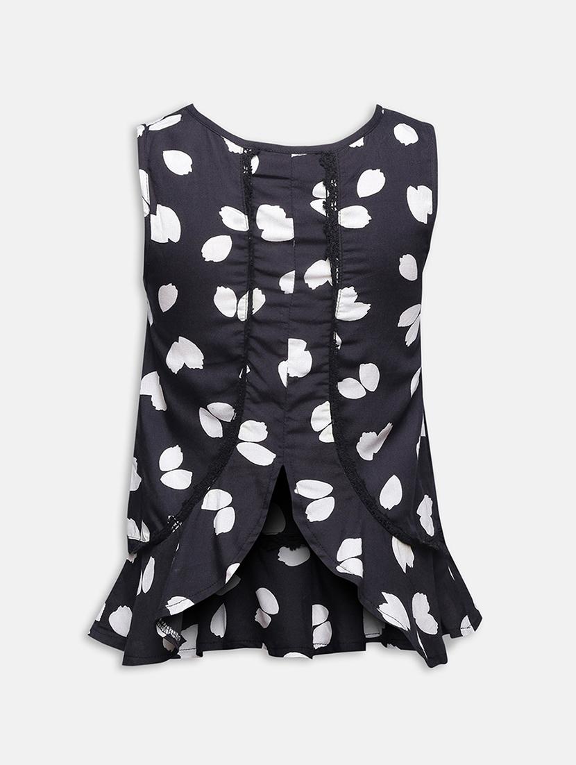 girls crew neck top - 17829166 - Standard Image - 1