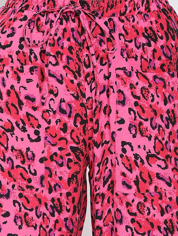 tie front animal trouser - 17829213 - Standard Image - 4