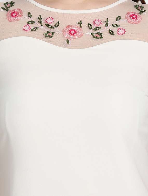 women's solid dress - 17832511 - Standard Image - 4