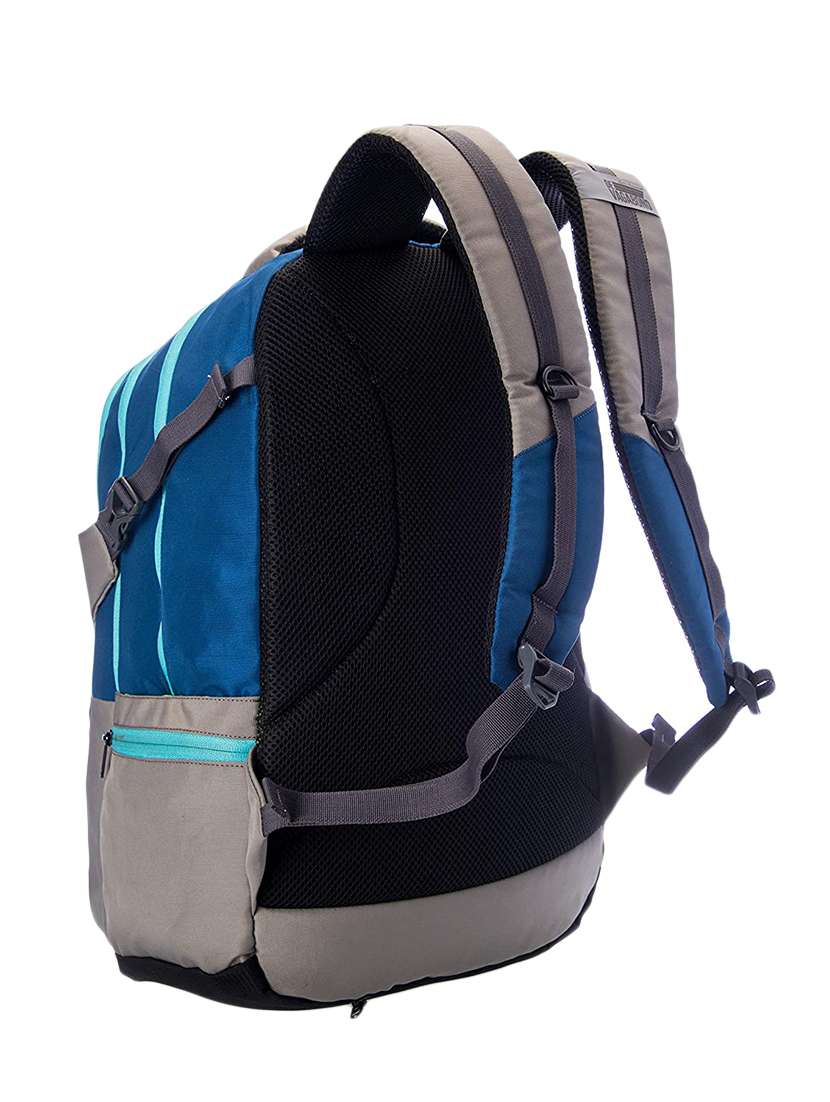 sky blue polyester backpack - 17833585 -  Standard Image - 1