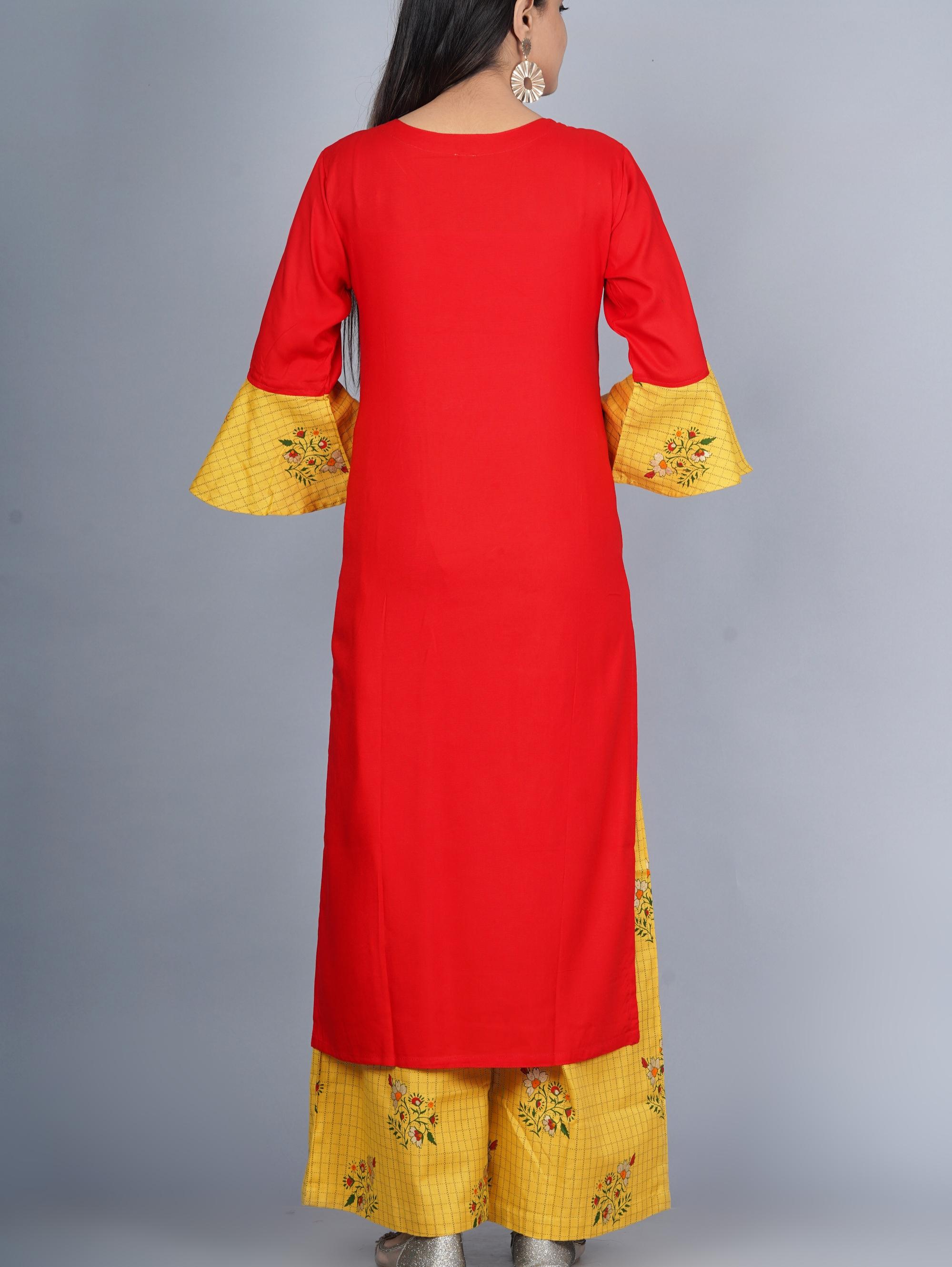 sequin crafts women's embroidered kurtis with - 17833812 - Standard Image - 1
