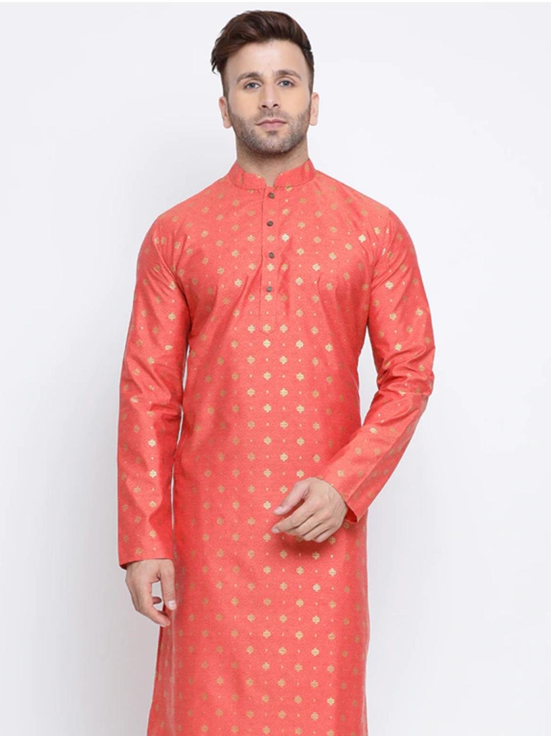 yellow lace kurta - 17835260 - Standard Image - 1