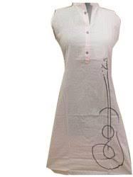 multi colored linen kurti - 17836093 - Standard Image - 1
