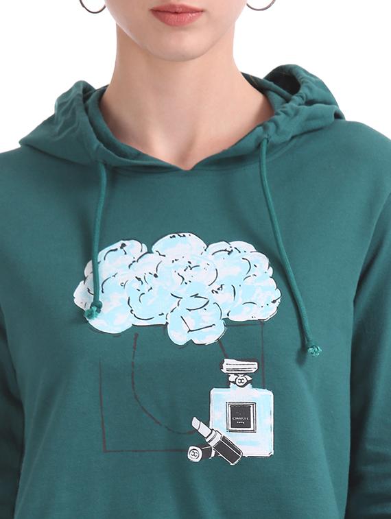 blue cotton sweatshirt - 17836450 - Standard Image - 4