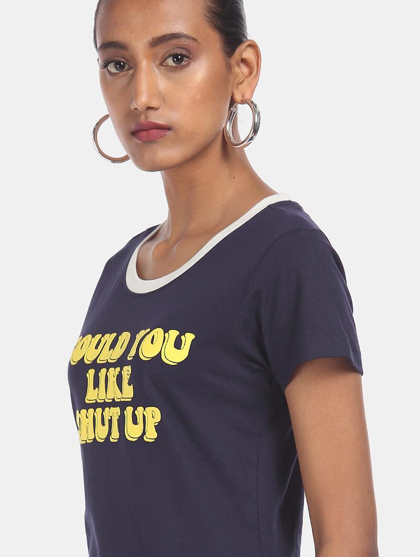 round neck graphic tee - 17836743 - Standard Image - 4