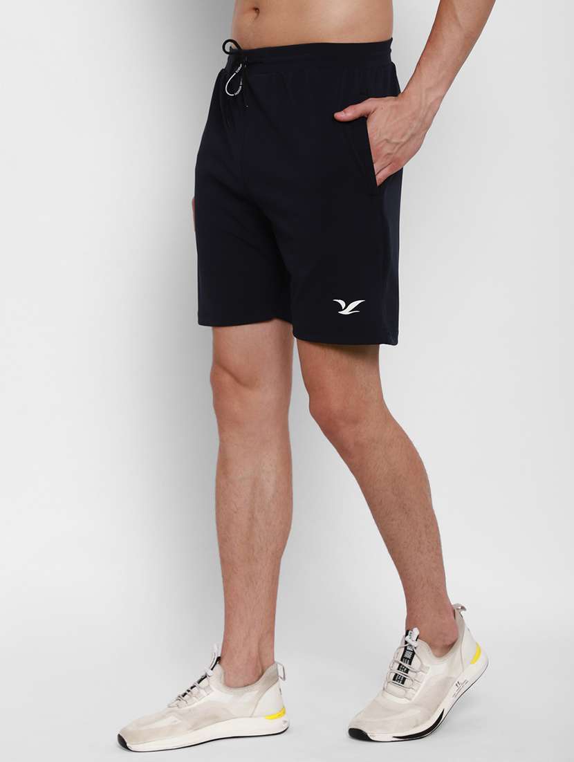 navy blue solid shorts - 17836994 -  Standard Image - 1