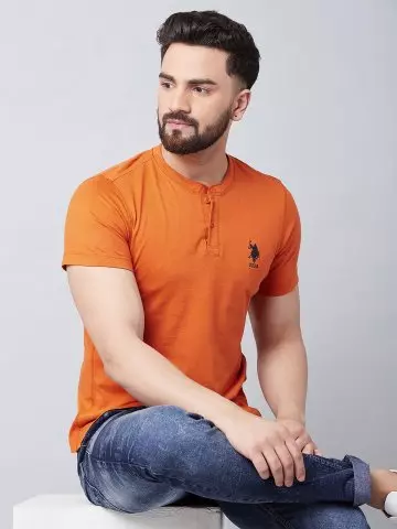 orange canvas tshirt - 17837411 - Standard Image - 1