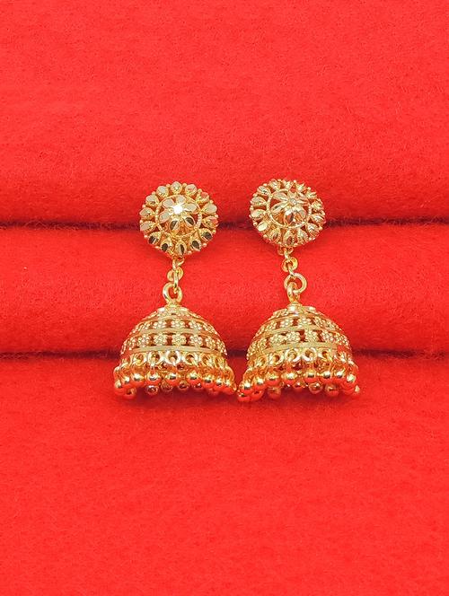 gold brass balli earring - 17837753 -  Standard Image - 0