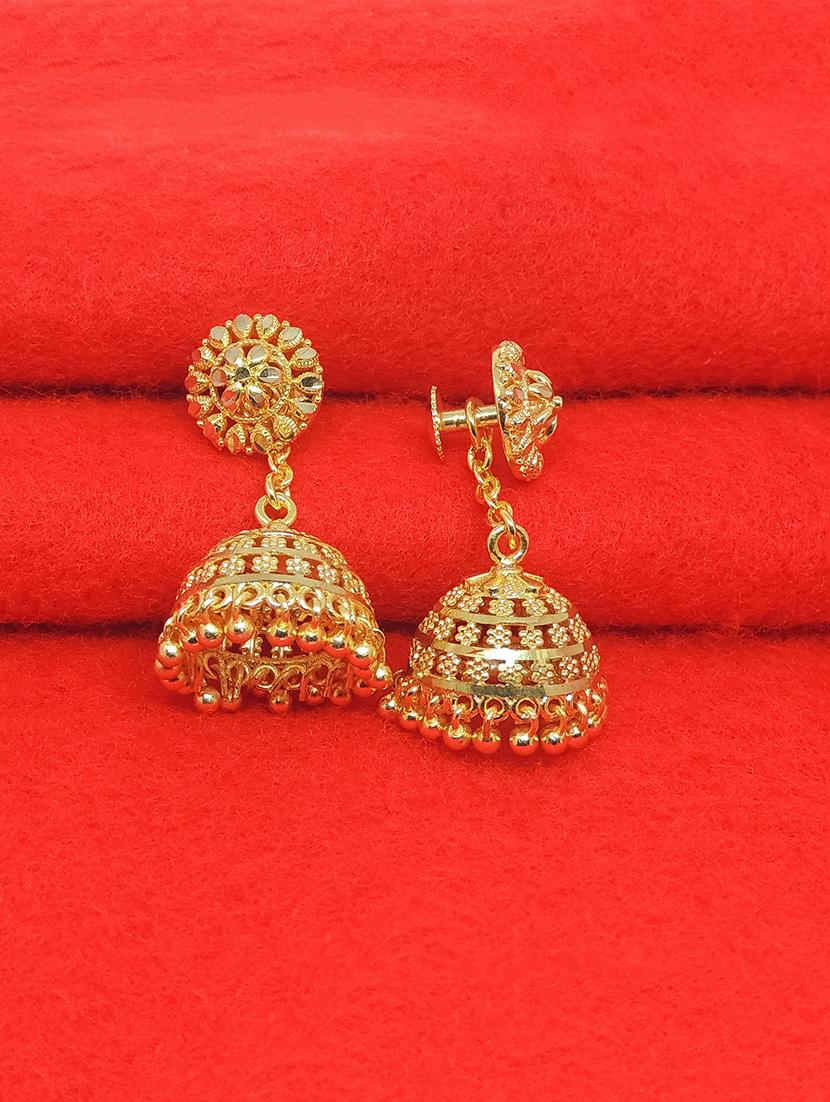 gold brass balli earring - 17837753 -  Standard Image - 1