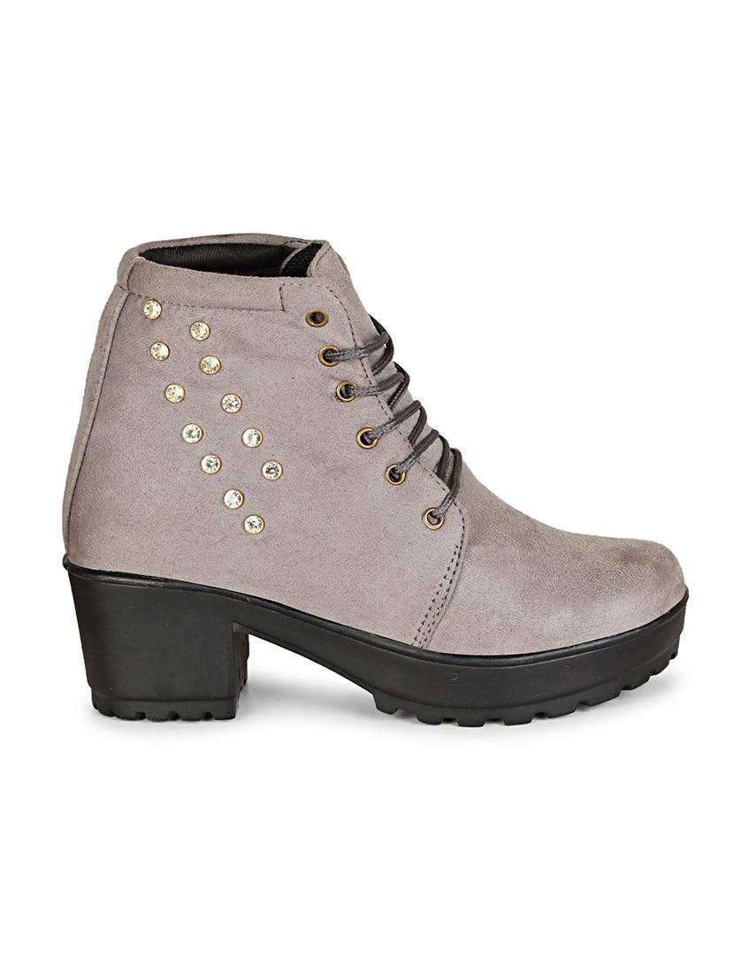 grey ankle boot - 17839471 - Standard Image - 1