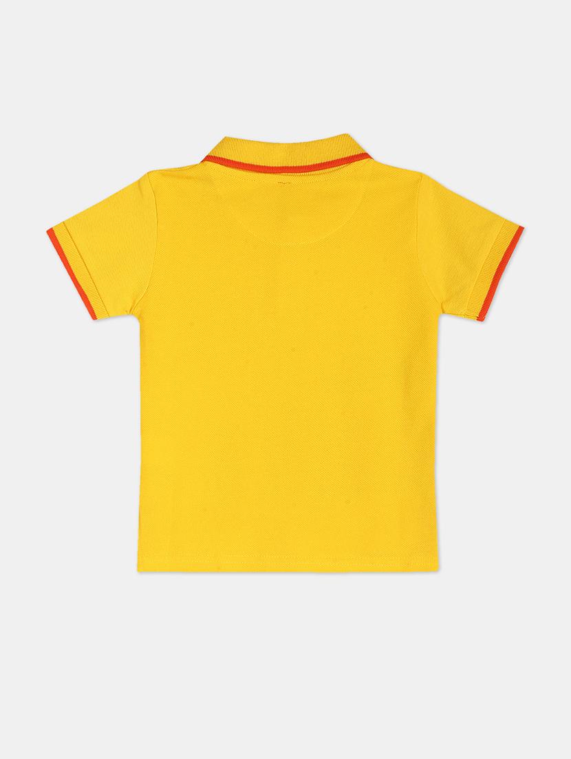 yellow printed t-shirt - 17840544 - Standard Image - 1