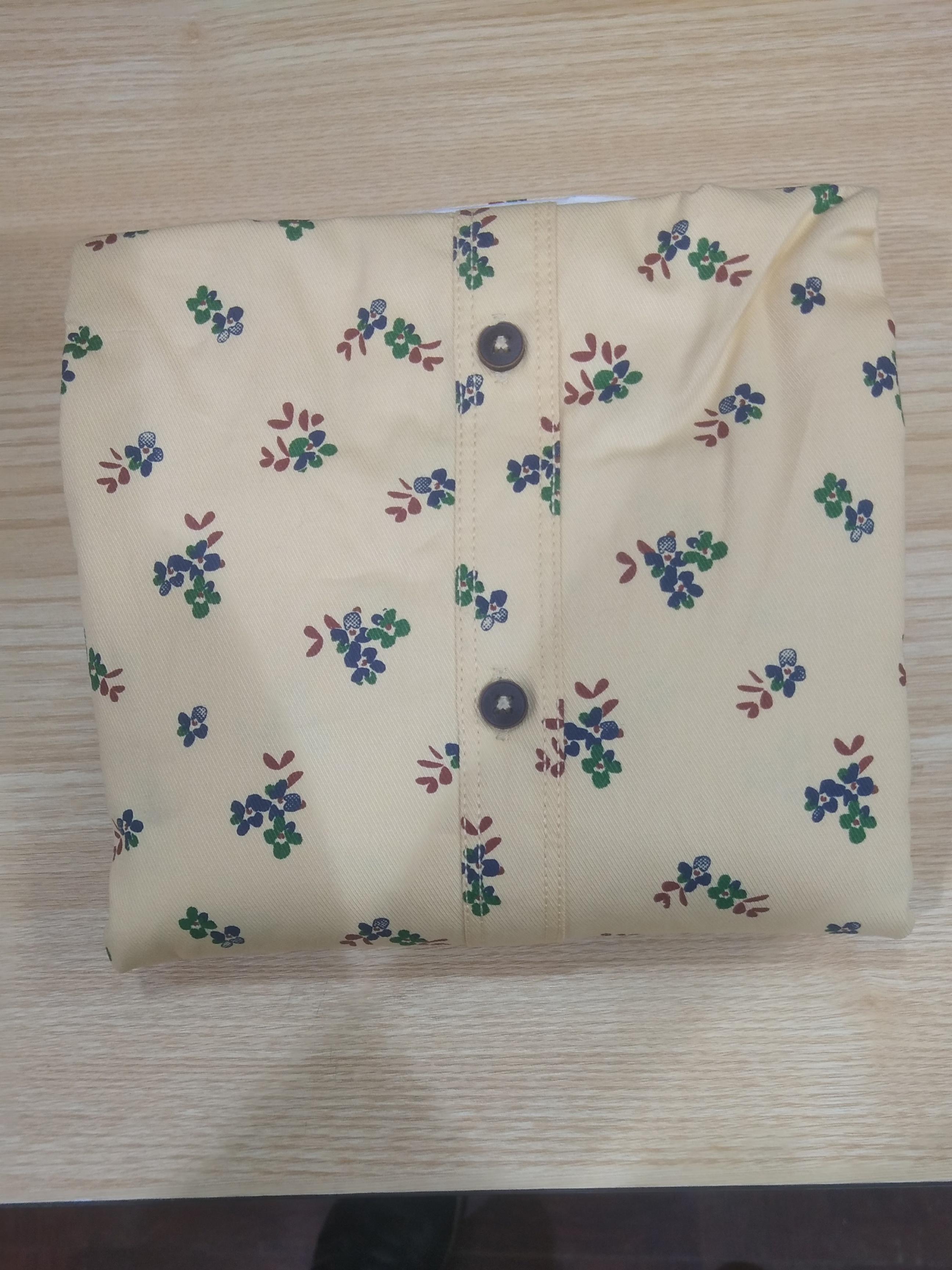 yellow cotton shirt - 17840841 - Standard Image - 1