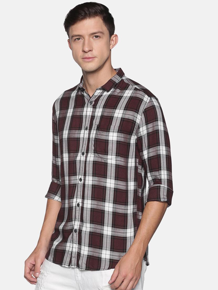 mens checks casual shirt - 17843231 -  Standard Image - 1