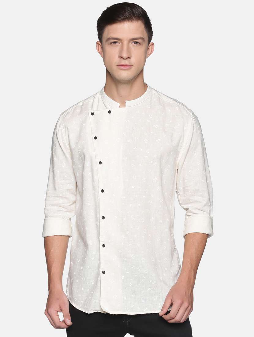 mens printed casual shirt