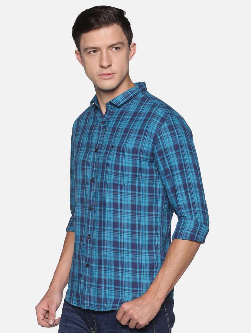 mens checks casual shirt - 17843279 -  Standard Image - 1
