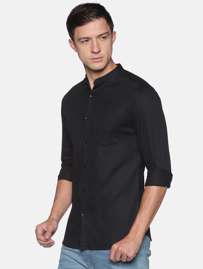 mens solid casual shirt - 17843280 - Standard Image - 1
