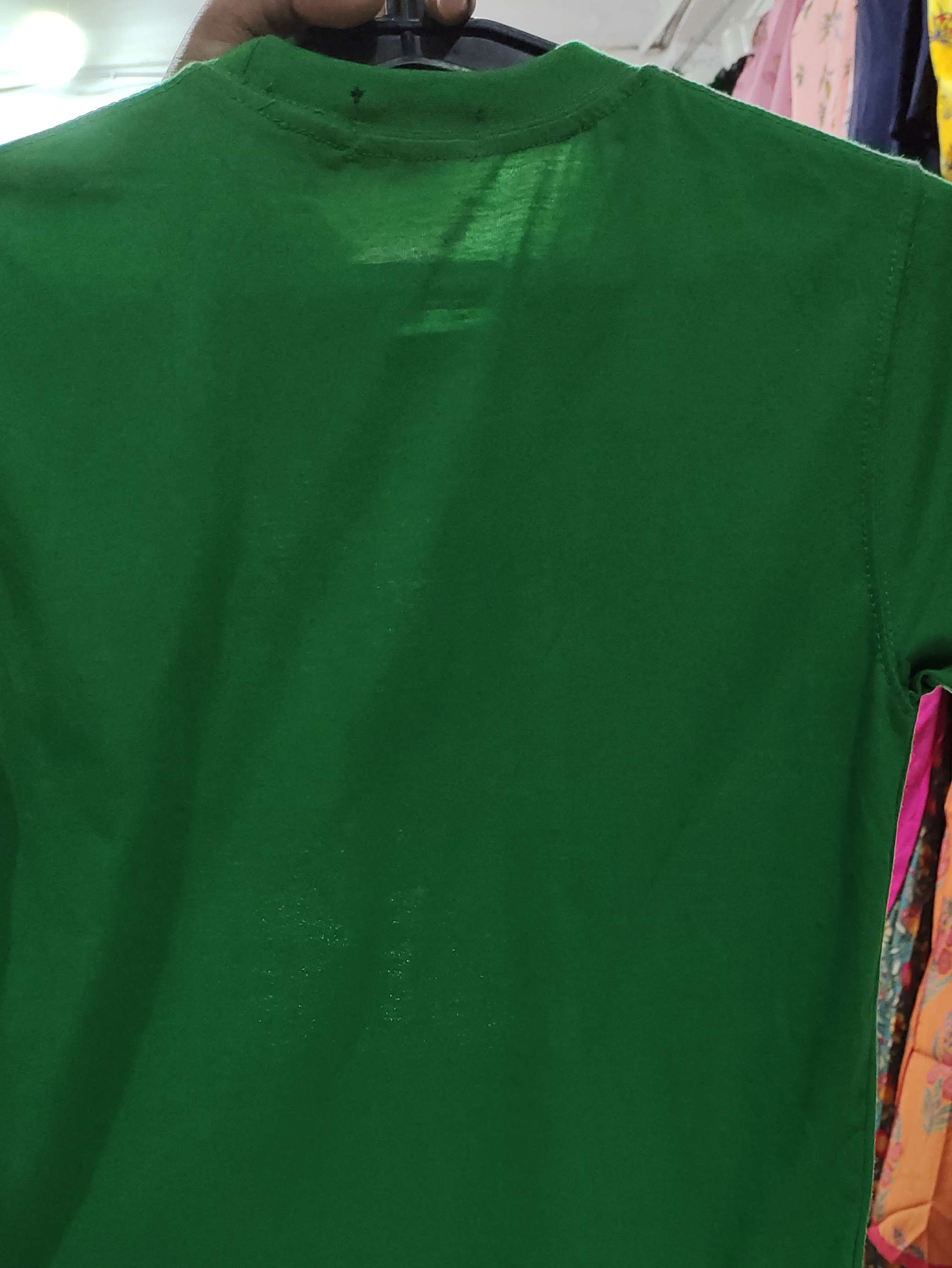 green cotton sweatshirt - 17843560 -  Standard Image - 1
