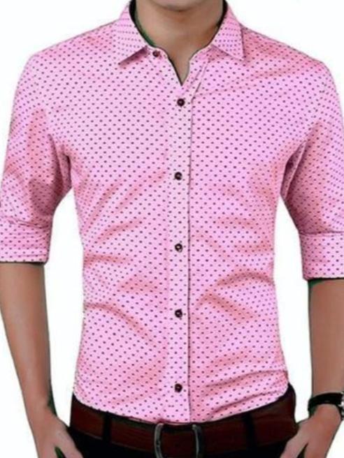 red cotton shirt - 17843587 - Standard Image - 1