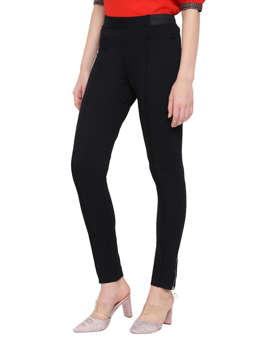 women solid pleated tailored trouser - 17843591 - Standard Image - 1