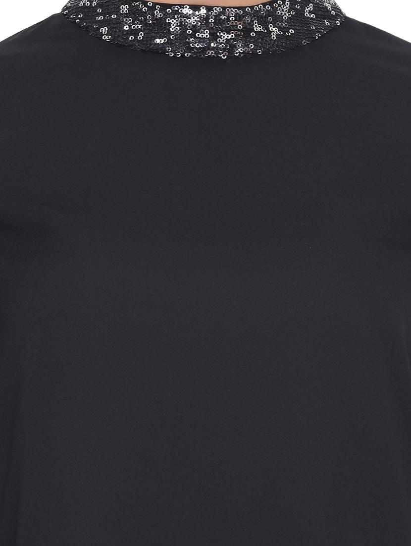 women's straight mock neck top - 17843631 - Standard Image - 4