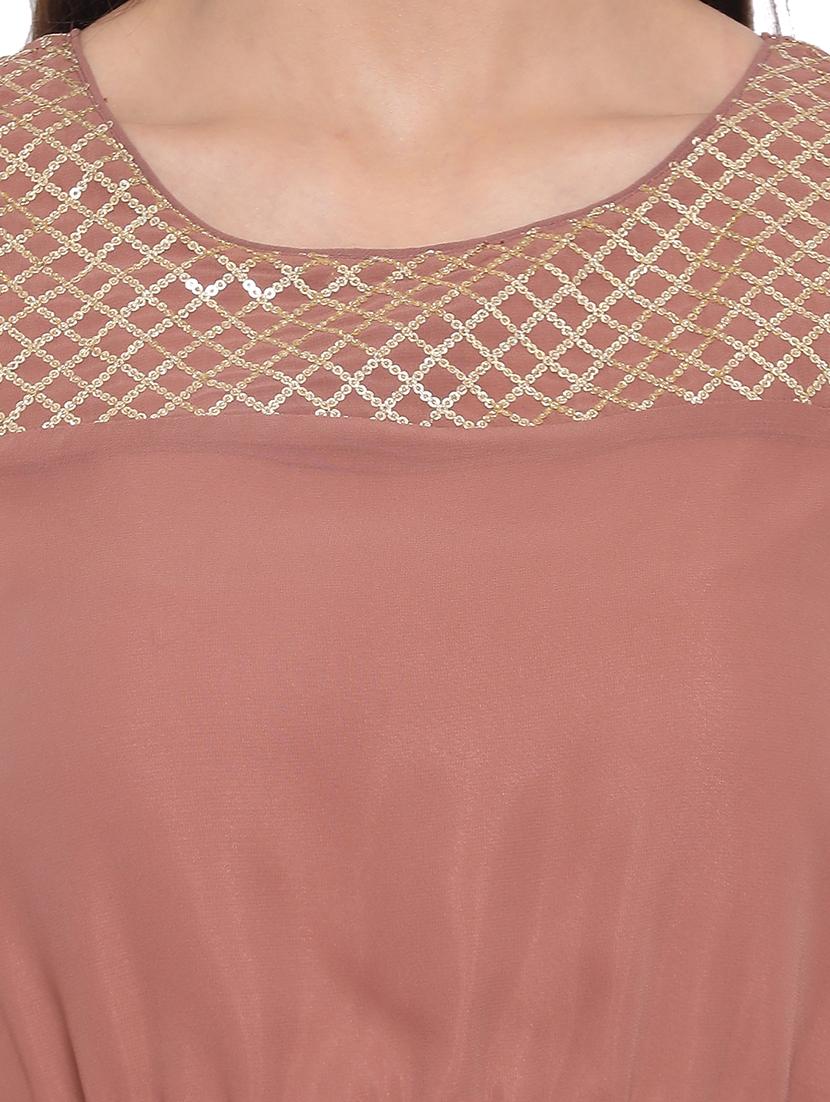 embellished detail blouson dress - 17843659 - Standard Image - 4