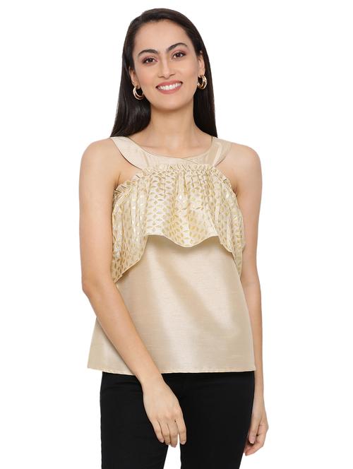 round neck layered top - 17843690 -  Standard Image - 0