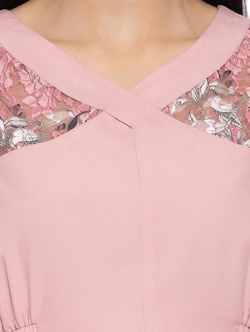 mesh panel crop top - 17843698 - Standard Image - 4