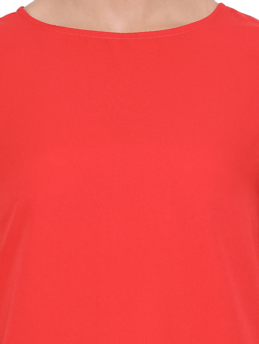 bell sleeved solid top - 17843703 - Standard Image - 4