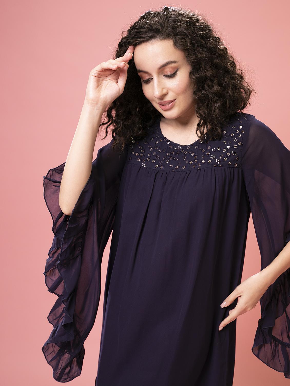 women's shift mini dress - 17843711 - Standard Image - 4