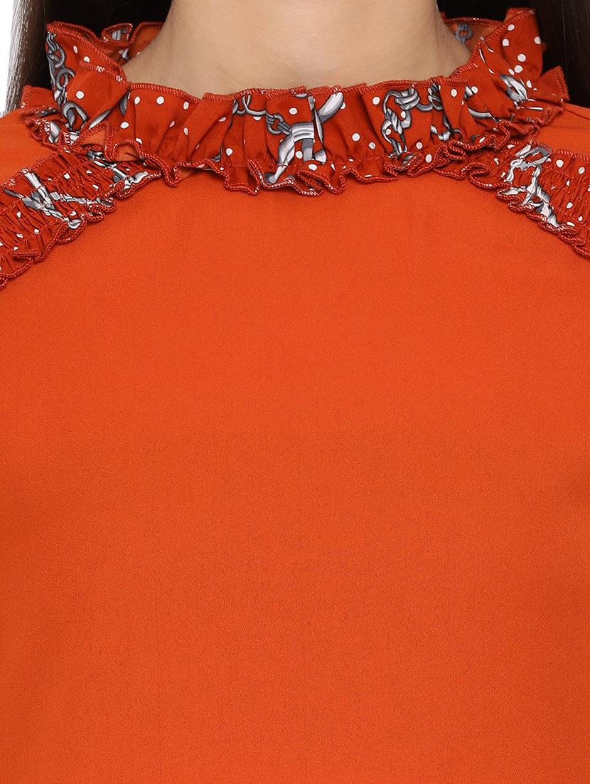 bell sleeved solid a-line dress - 17843712 - Standard Image - 4