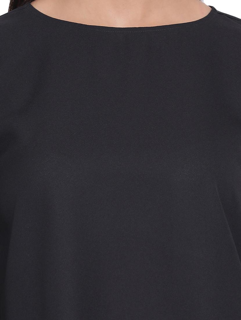 bell sleeved solid top - 17843718 - Standard Image - 4