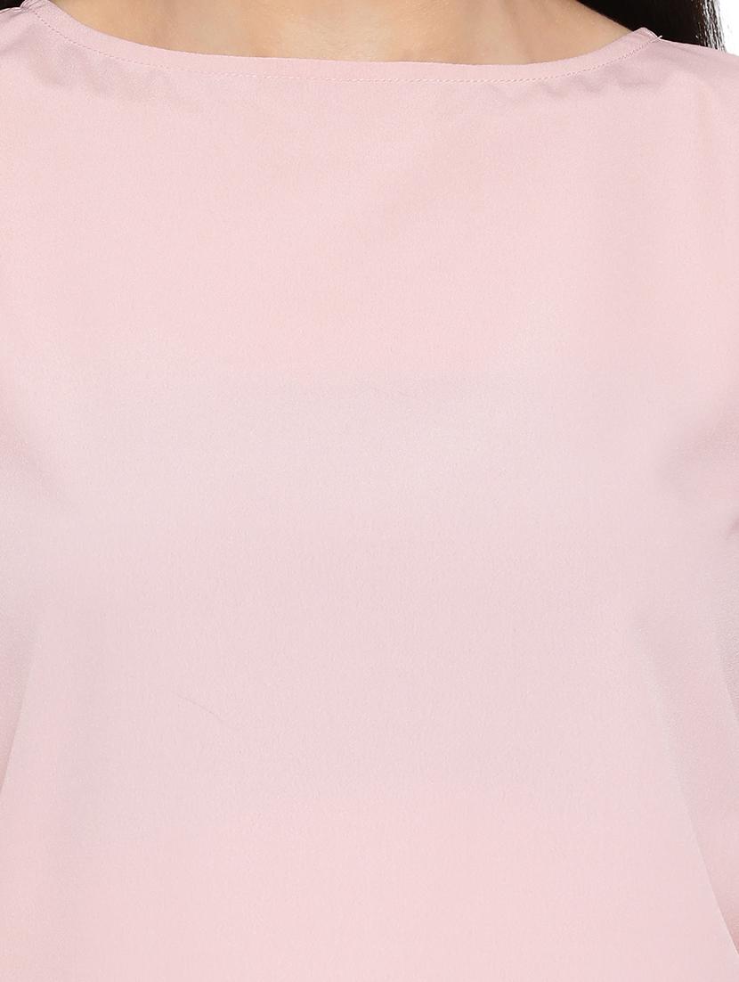bell sleeved round neck top - 17843746 - Standard Image - 4