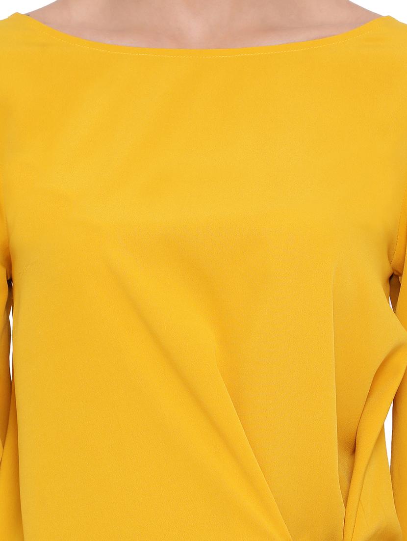 boat neck bell sleeved top - 17843755 - Standard Image - 4
