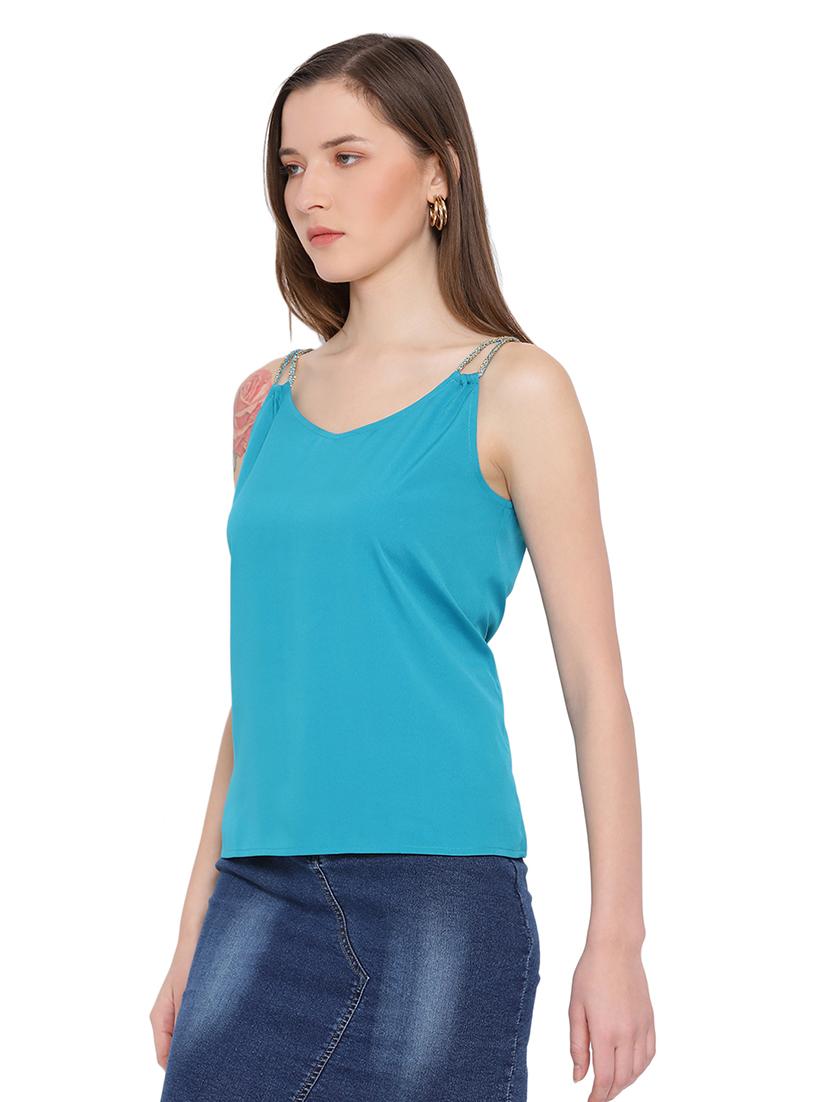 women's camisole shoulder strap top - 17843777 -  Standard Image - 1