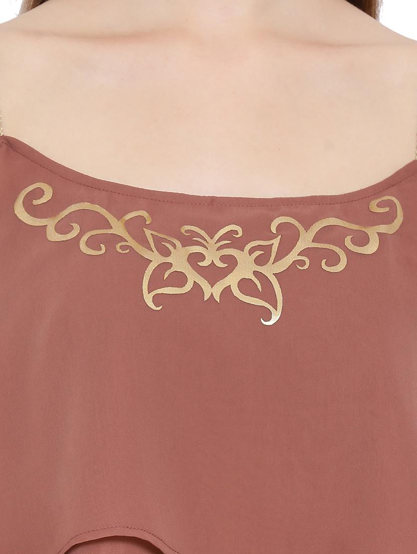 cami neck embellished top - 17843782 - Standard Image - 4