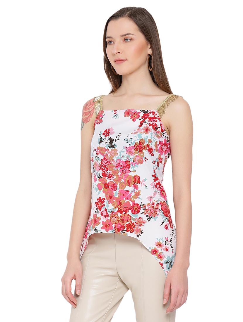 women's a line round neck top - 17843788 - Standard Image - 1