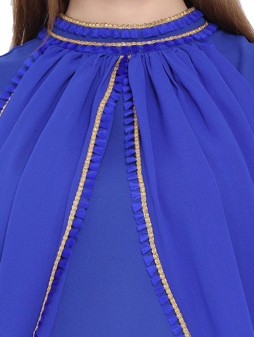 mock neck lace detail top - 17843803 - Standard Image - 4