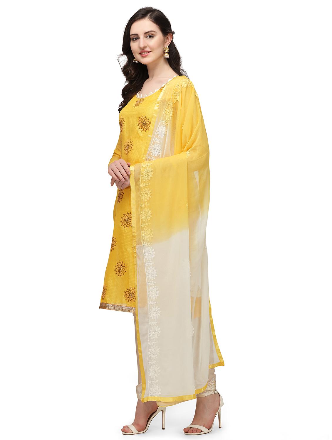 floral unstitched suit - 17844081 -  Standard Image - 1