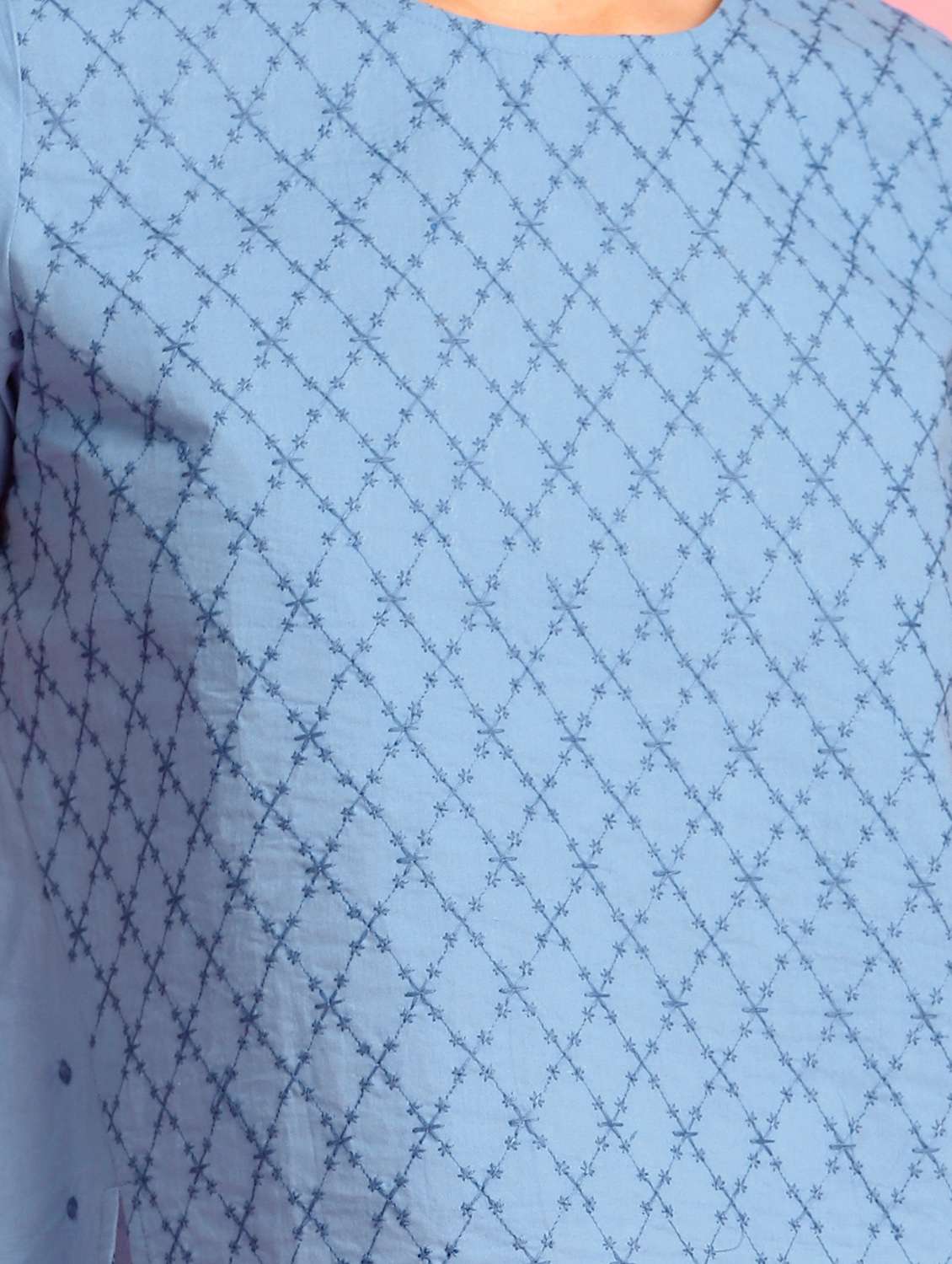 Women's A Line Round Neck Top