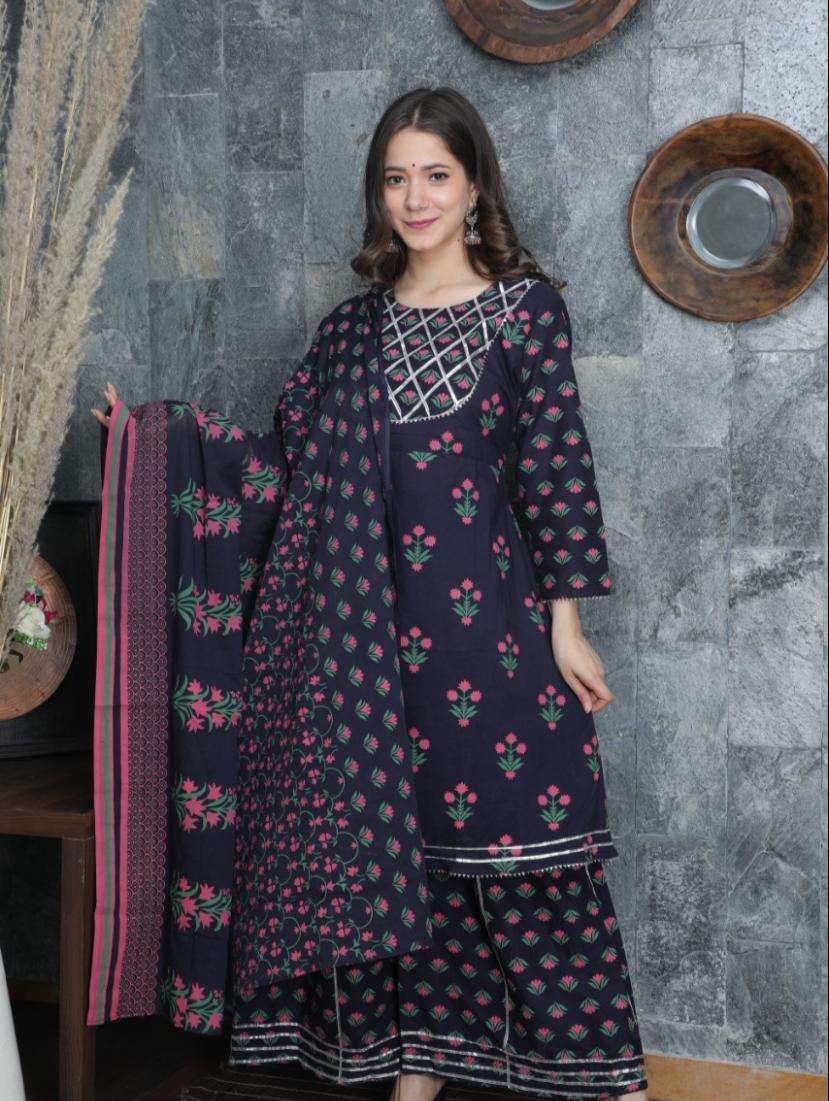 black silk kurti - 17849626 - Standard Image - 1