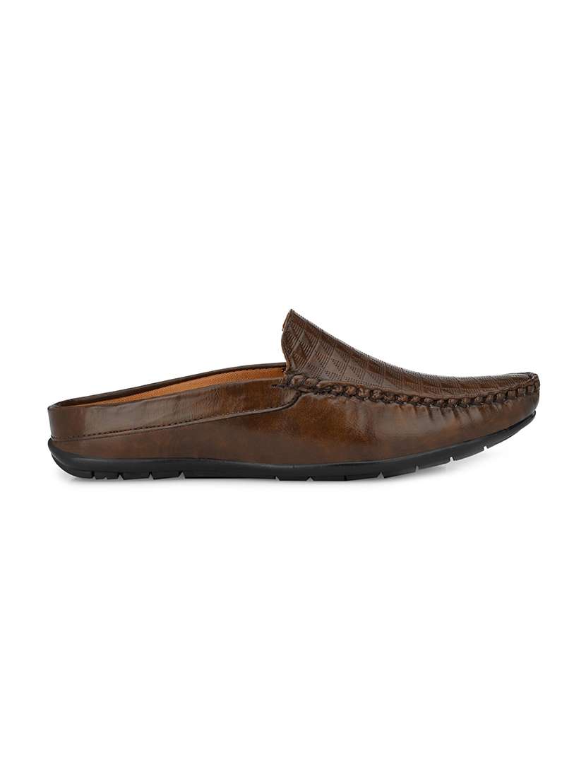 brown tpr slip on loafers - 17849824 -  Standard Image - 1