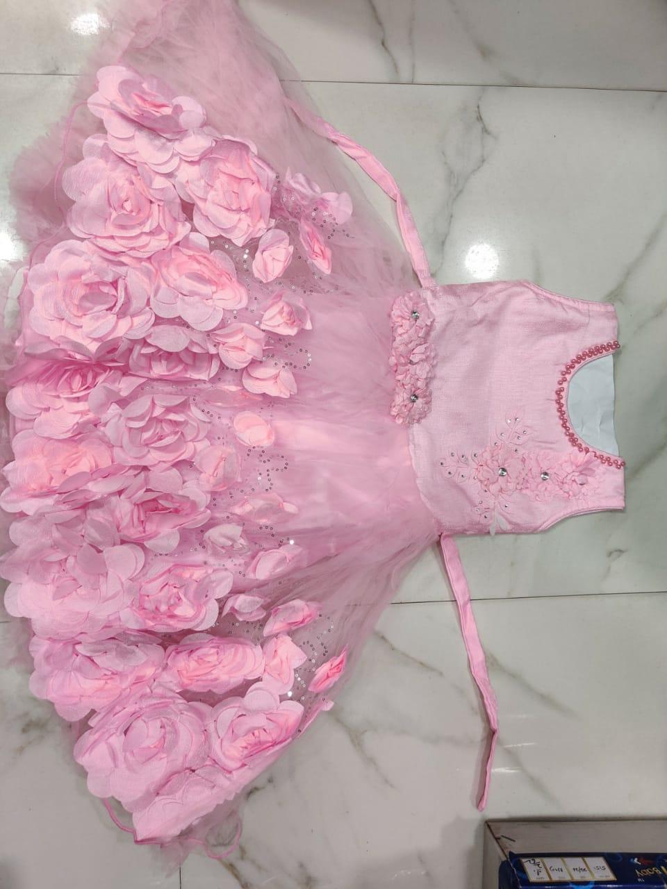 pink frock multiple sizes  - 17849840 -  Standard Image - 1