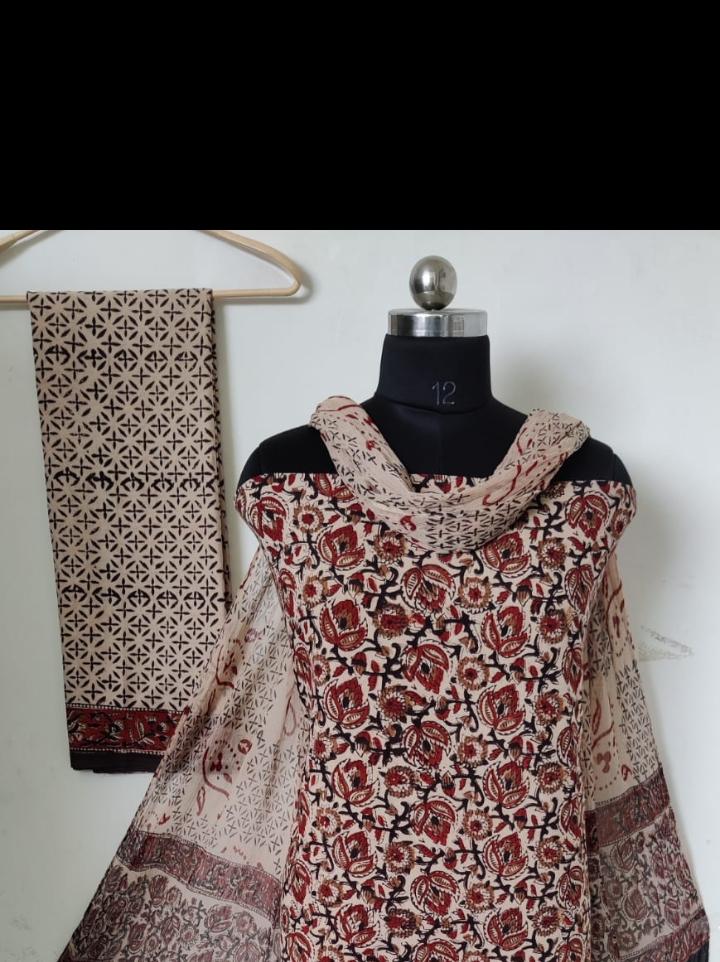 brown salwar kameez and suit - 17850628 - Standard Image - 1